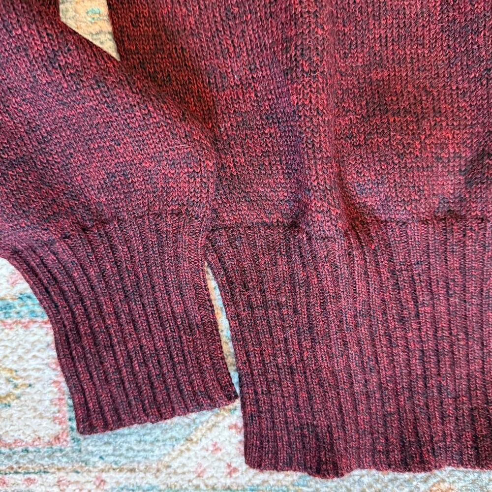MARYAM NASSIR ZADEH – Annora Sweater Merlot Maroon - Large (New) - Picture 5 of 9